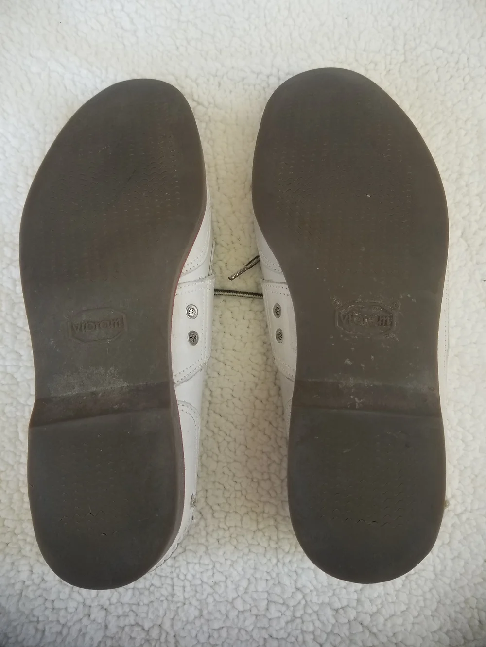 Rigger’s White Leather Men’s Boat Shoes